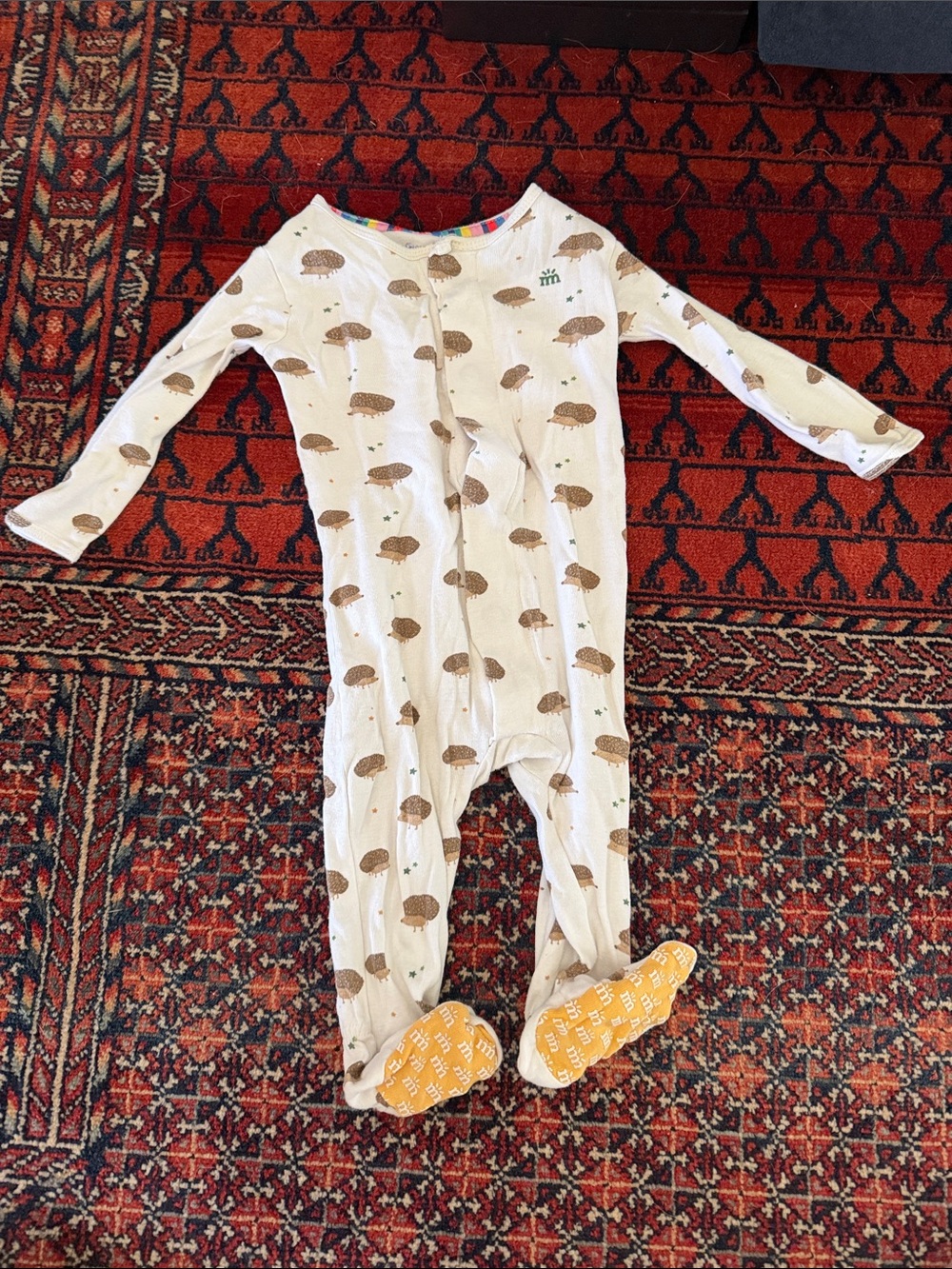 Cotton magnetic me onesie